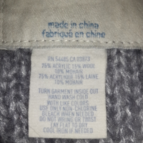 Aerie black/grey sweater size small - Picture 3 of 3